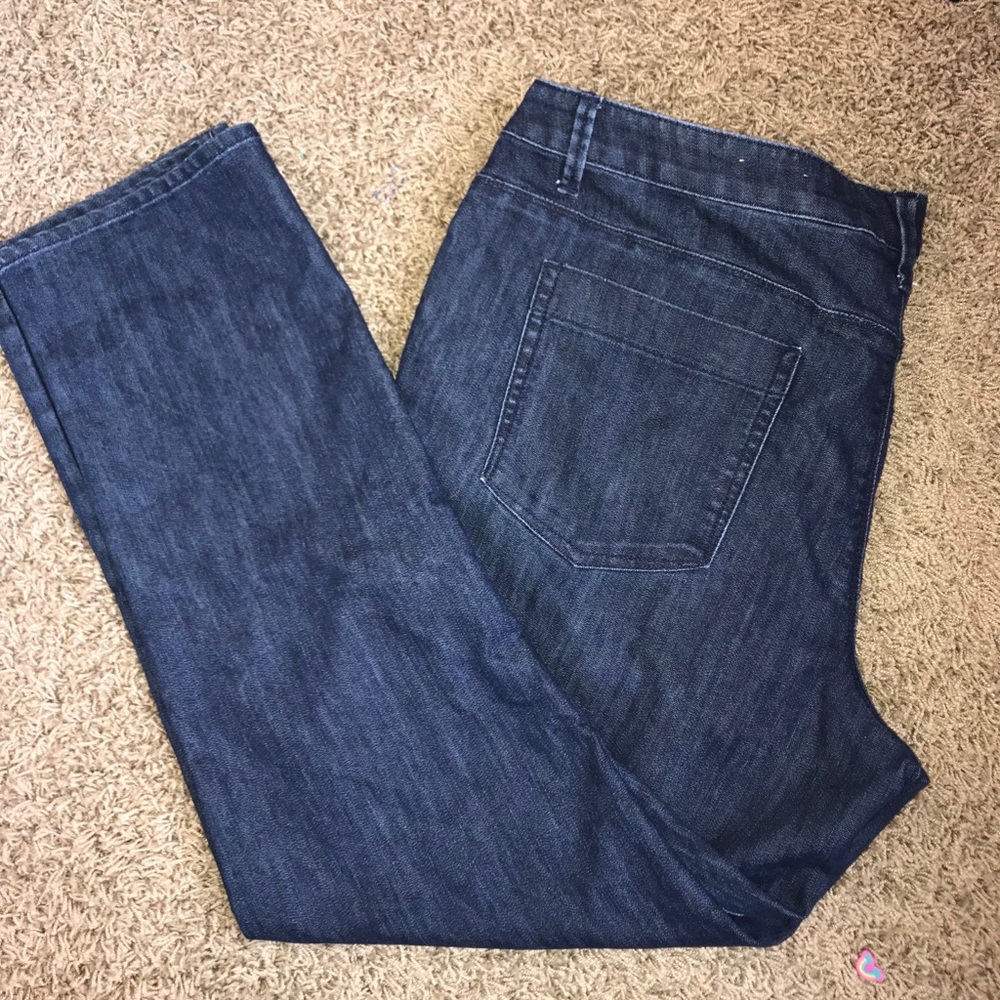 NWOT Coldwater Creek dark denim stretch jeans